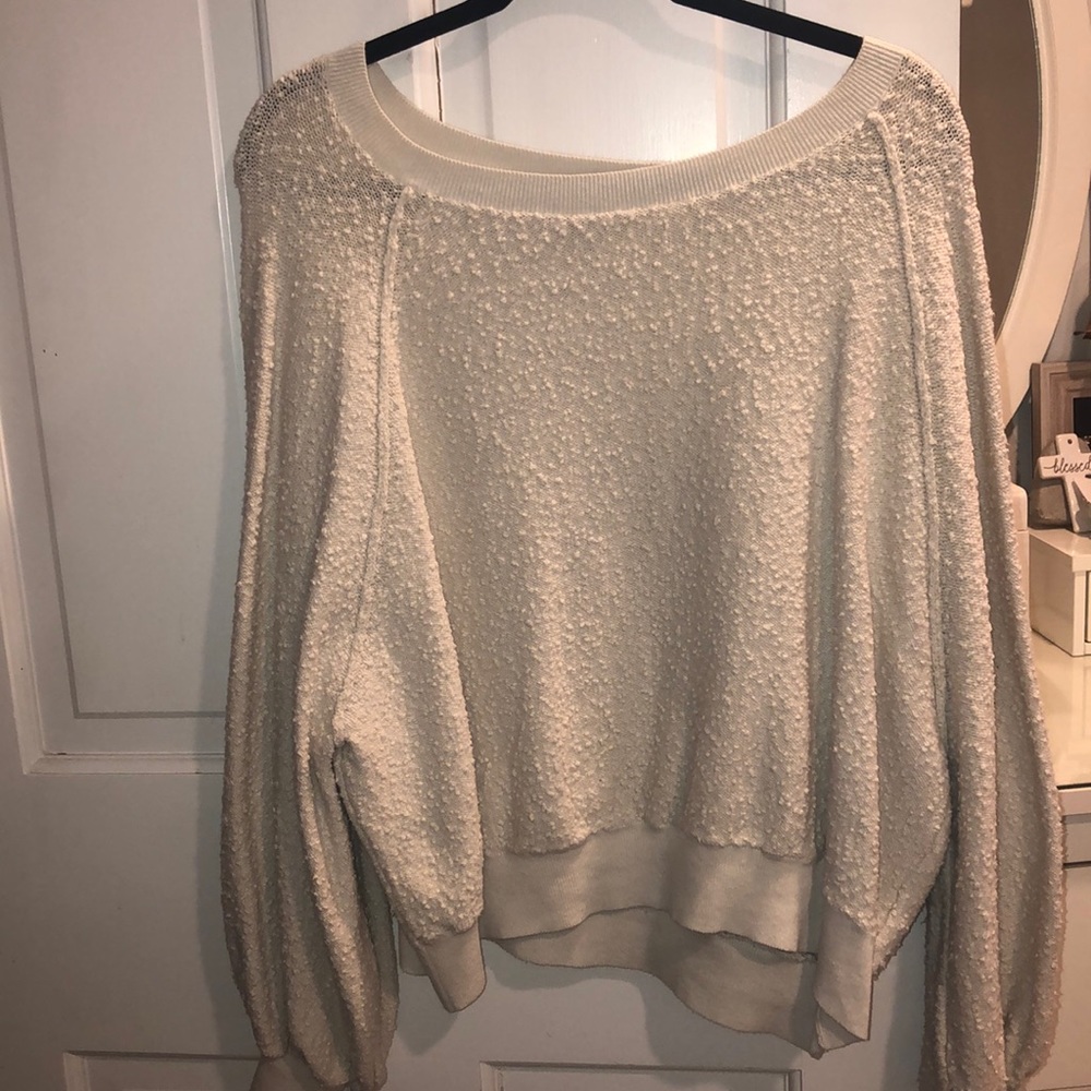 free people over sized sweater